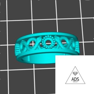 3d model of ring Snake r3