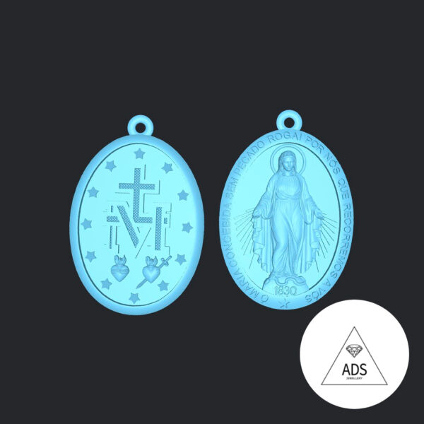 3d-models-of-Virgin-Mary-Pendant-p3